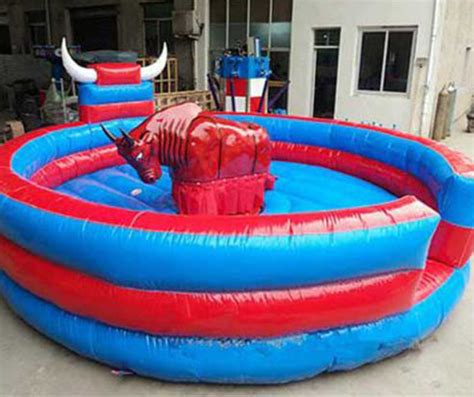 How to ride a bull in the MNF game (with a little help).